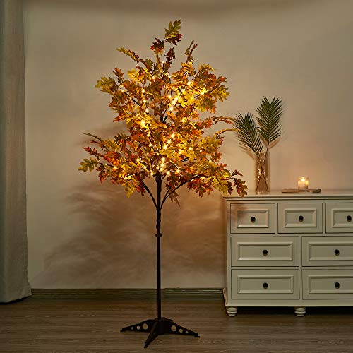 Vanthylit Prelit 6FT Maple Tree with 144LED Warm White Artificial Tree