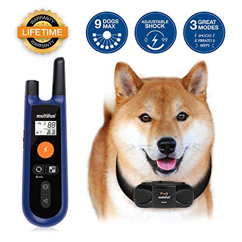 multifun Remote dog training collar, multifunction fool operation