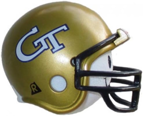 Georgia Tech Yellow Jackets Football (R) Car Antenna Topper + Yellow Smiley Antenna Ball