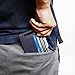 RFID Blocking Credit Card Holder Genuine Leather - Slim & Thin 8 Card Slots RFID Credit Card Holder for Men and Women - Minimalist Front Pocket Wallet Design Protect All Credit, ID Cards (Blue)