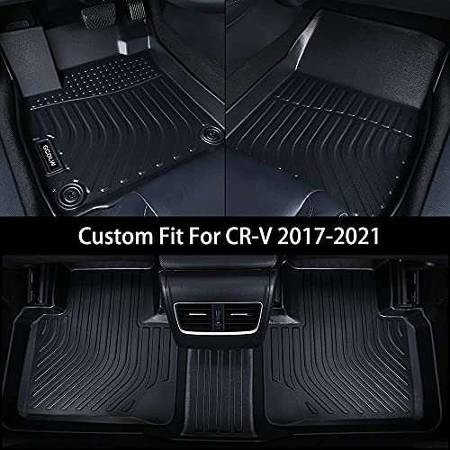 Car Floor Mats Compatible for 20172021 Honda CRV, Custom fit Floor