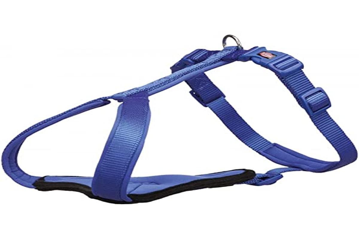 Trixie 1998502 Premium Harness, 50-60 cm / 20 mm, Blue Cobalt, M