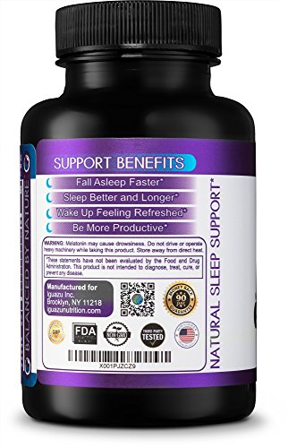 Slumberful Natural Sleep Aid - Premium Sleeping Pills with Valerian Root & Melatonin, Magnesium & Other Natural Non Habit Forming Ingredients, Also Helps with Anxiety, Stress, Mood & Focus 3 Pack - Thumbnail 2
