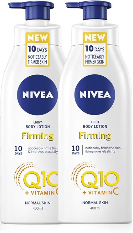 nivea light body lotion firming q10