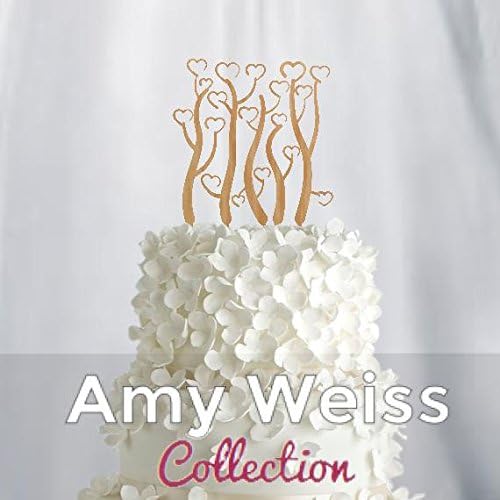 Amazon ウェディングケーキトッパー 花 Aw1027 W Frog Studio Home デコレーションツール 通販