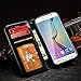 Joopapa S6 Case, Galaxy S6 Case, Samsung Galaxy S6 Luxury Fashion Pu Leather Magnet Wallet Flip Case Cover with Built-in Credit Card/ID Card Slots for Samsung Galaxy S6 / Galaxy SVI (Black)