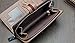 Van Persie Women's Long Bi-fold PU Leather Purse Zipper Card Organizer Fashion Wallet(Brown2)