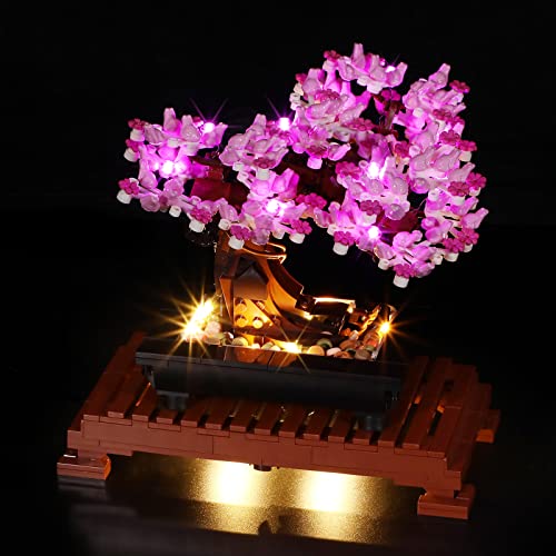 BRIKSMAX Led Lighting Kit for Bonsai Tree Compatible with Lego 10281