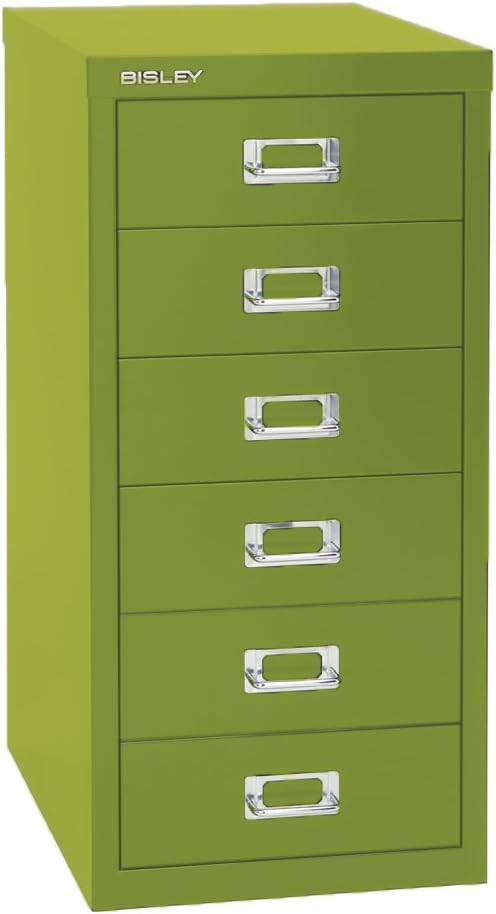 Amazon Com Bisley 6 Drawer Steel Under Desk Multidrawer Storage