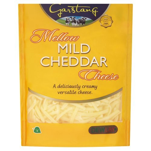 Cheesemakers of Garstang Mellow Grated Mild Cheddar Cheese, 200g