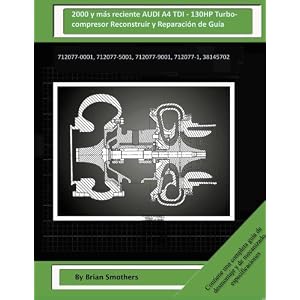 2000 and Newer VOLKSWAGEN Passat TDI - 130HP Turbocompresor Reconstruir y Reparación de Guía: 716215-0001, 716215-5001, 716215-9001, 716215-1, 03814