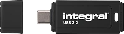 Integral USB-C 64GB Flash Drive USB 3.2 Gen 1 Read 150MB/s