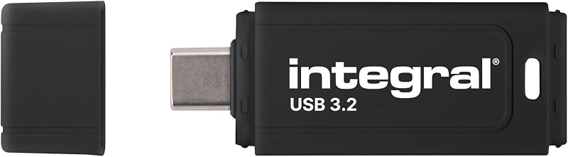 Integral USB-C 64GB Flash Drive USB 3.2 Gen 1 Read 150MB/s