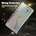 iMusi Case Cover for Samsung Galaxy S6 Edge Plus, Mirror Smart Clear Transparent View Window Flip Protector Bumper - Silver