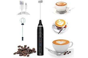 Mini Mixer Portátil Misturador de Bebidas Batedor Espumador de Leite USB Recarregável Cozinha Cafe Ovo