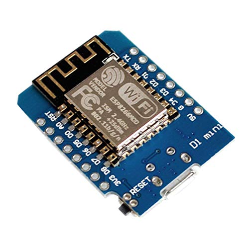 IZOKEE D1 Mini NodeMcu Lua 4M Bytes WLAN WiFi Internet Development Board Base on ESP8266 ESP-12F for Arduino, 100% Compatible with WeMos D1 Mini (Pack of 3)
