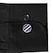 HJ Colorful Oil Drop Men Button Covers 10mm Round Substitute to Traditional Cufflinks (Colorful)