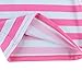 TFJH E Girls Swimsuit UPF 50+ UV Rashguard Sets Bathing Suit 2t 3t Stripe HotPink 92/98