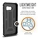 URBAN ARMOR GEAR [UAG Samsung Galaxy S6 [5.1-inch Screen] Feather-Light Composite [Black] Military Drop Tested Phone Case