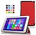 VSTN ® Toshiba Encore 2 WT8-B32CN / B64CN 8.0-inch windows 8.1 tablet / TOSHIBA 8.0" Encore 2 Win 8.1 Tablet ultra-thin Smart Cover Case, Only fit Toshiba Encore 2 8 (Red)