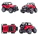 Egoelife RC Jeep Wrangler Vehicle off-road Remote Control Car Crawler 1:24 Scale Electric Toy RC Crawler(Color at Random)