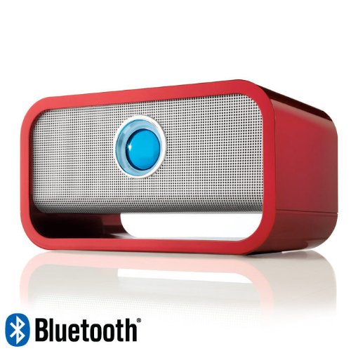 Big Blue Studio Wireless Bluetooth Speaker Red Computers