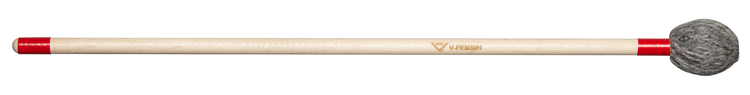 Vater Drumsticks V-FEM50H - Front Ensemble Series Marimba - Hard - Light Grey