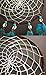 SPUNKYsoul New! Premium Handmade Dream Catcher - Peacock Feather Dreamcatcher Indian Tradition Collection