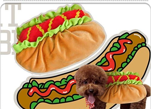 PetBoBo Pet Dog Cat Halloween Costume Hot Diggity Dog Costumes Dog Jeans Clothes Cat Funny Apperal S