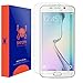Skinomi Matte Screen Protector Compatible with Galaxy S6 Edge Anti-Glare Matte Skin TPU Anti-Bubble Film