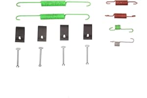 Dynamic Friction Company Rear Drum Brake Hardware Kit 370-01000| Fits 1986-1995 Suzuki Samurai