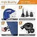 Electric Air Pump, Vocado Electric Pump, Portable Quick-Fill AC DC Inflator Deflator Pump with 3 Nozzles Included(AC 100-240V/DC 12V) for Air Mattress, Raft, Pool, Airbeds, Toy and Outdoor Camping