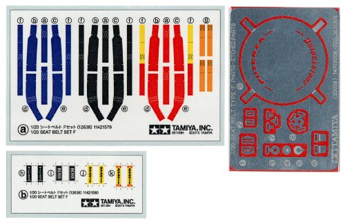 Tamiya 12638 1/20 Seat Belt Set F