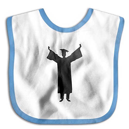 High School College Graduation Cute Soft Absorbent Hypoallergenic Baby Bibs For Drooling And Teething - For Boys And Girls