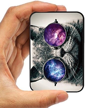 Power bank,Lankoo 5000mah Power Banks,Credit Card Size Portable Power Bank for iPhone 6 5S/S/4S, iPad,Samsung Galaxy,Nokia,Tablet PC and most USB devices (Galaxy Cat)