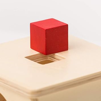 Jaisa Educativos Caja permanencia Cubo Montessori: Amazon.es: Juguetes y juegos