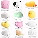 Outee Mochi Animal Squishies Toys, 12 Pcs Soft Squishies Rabbit Mochi Squishies Stretchy Sheep Squishies Toys Squeeze Animals Kawaii Squishies Stretchy Animal Toys Mini Squishies Random Color