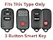 Rpkey Silicone Keyless Entry Remote Control Key Fob Cover Case protector Replacement Fit For Scion xA xB Celica Echo FJ Cruiser Highlander Prius RAV4 Tacoma Tundra Yaris HYQ12BBX HYQ12BAN