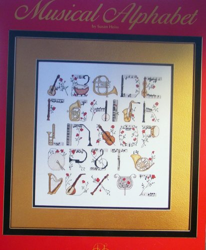 Musical Alphabet, Cross Stitch (Jeanette Crews #125) by Susan Heiss (Paperback)