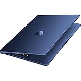 MOSISO Compatible with MacBook Air 15 inch Case 2026 2025 2024 2023 Release M4 A3241 M3 A3114 M2 A2941, Seamlessly Closes Crack&Fingerprints-Resisitant Hard Shell Case, Midnight Clear