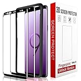 [2 Pack] QITAYO Screen Protector for Samsung Galaxy s9, [HD Clear] [Bubble-Free][Case Friendly] Tempered Glass Screen Protector Compatible with Samsung Galaxy s9