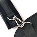 Restraining Straps & Cuffs Soft and Comfortable,Tophour Restraints Kit with Ankle Hand Cuffs Soft Strong and Durable for Women and Couple Straps Tie Set Pleaure Toy, Black Adult Toys