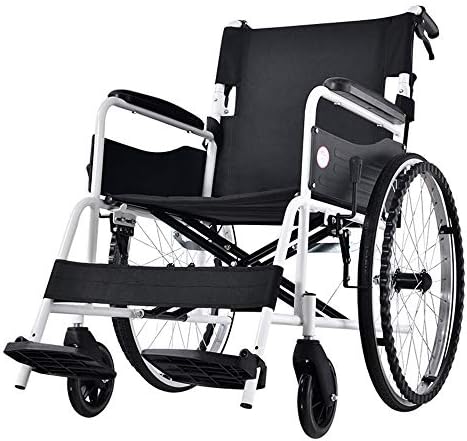Kswd 車椅子 永遠の定番モデル 折りたたみ 介助ブレーキ付き車椅子 トスチール製 A コンフォー高齢者用シートベルト付き移動式車椅子障害者用 100kgユーザー体重