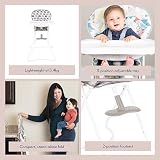 Graco Snack N' Stow Highchair Parade Fashion Compact Fold 5.4kg view 3