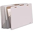 AOS Flat Storage File Folders - Stores Flat Items up to 30" x 42", Pack of 8