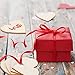Wood Heart Cutouts Wood Heart Slices Embellishments Ornaments for Wedding, Valentine, DIY Supplies (2 Inch, 120 Pieces)
