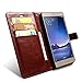 Xiaomi Redmi Note 3 Pro Special Edition Case, Heyqie Premium Leather Folio [Kickstand Feature] with Card Holder Flip Wallet Cover Case for Xiaomi Redmi Note 3 Pro Prime Global version 152mm - Brown