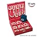 Jalousie 12 Sets Deluxe Girls Party Favor Jewelry Collections of Necklace and Bracelet for Easter Egg Filler Stuffers