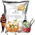 AussieBlends Premium Dairy Ice Cream Mix Powder For Soft Serve, Gelato, Rolled Ice Cream, Liquid Nitrogen Ice Cream, Hard Ice Cream, and Frozen Desserts | 1-Pack, 3.3 lb, Imported