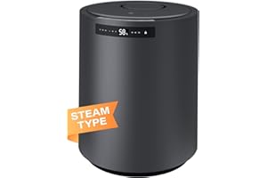 Humidifiers for Large Room, Y&O 10L(2.64Gal) Steam Whole House Humidifier with Auto Shut Off, Filterless Design, 3 Level Mist